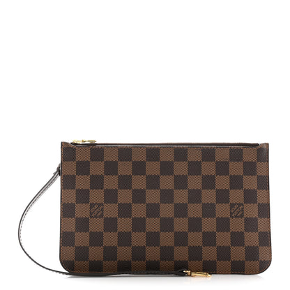 Louis Vuitton Damier Ebene Neverfull MM GM Pochette 1 of 9