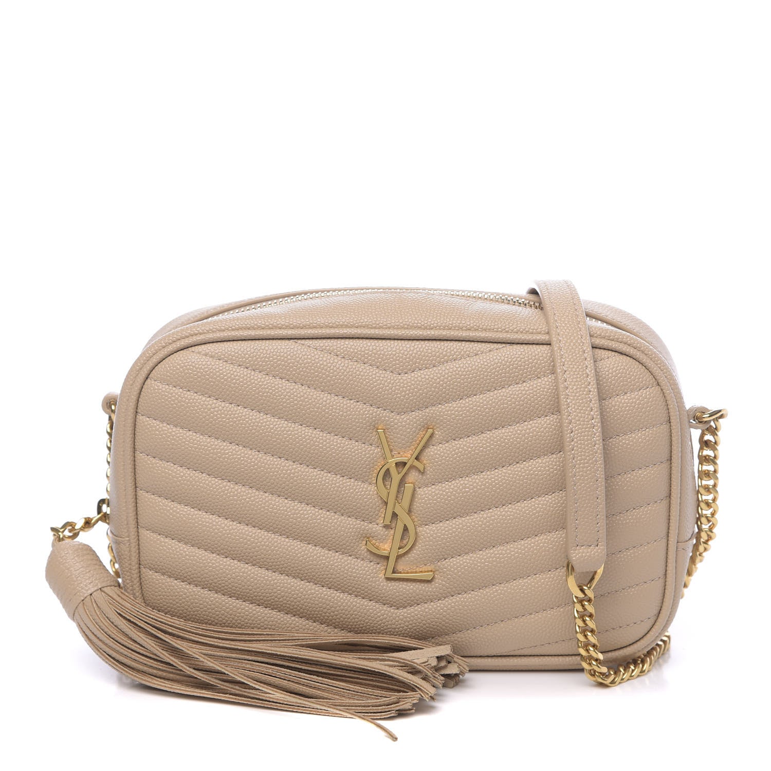 Saint Laurent Grain De Poudre Matelasse Monogram Mini Lou Camera Bag New Powder 1 of 11