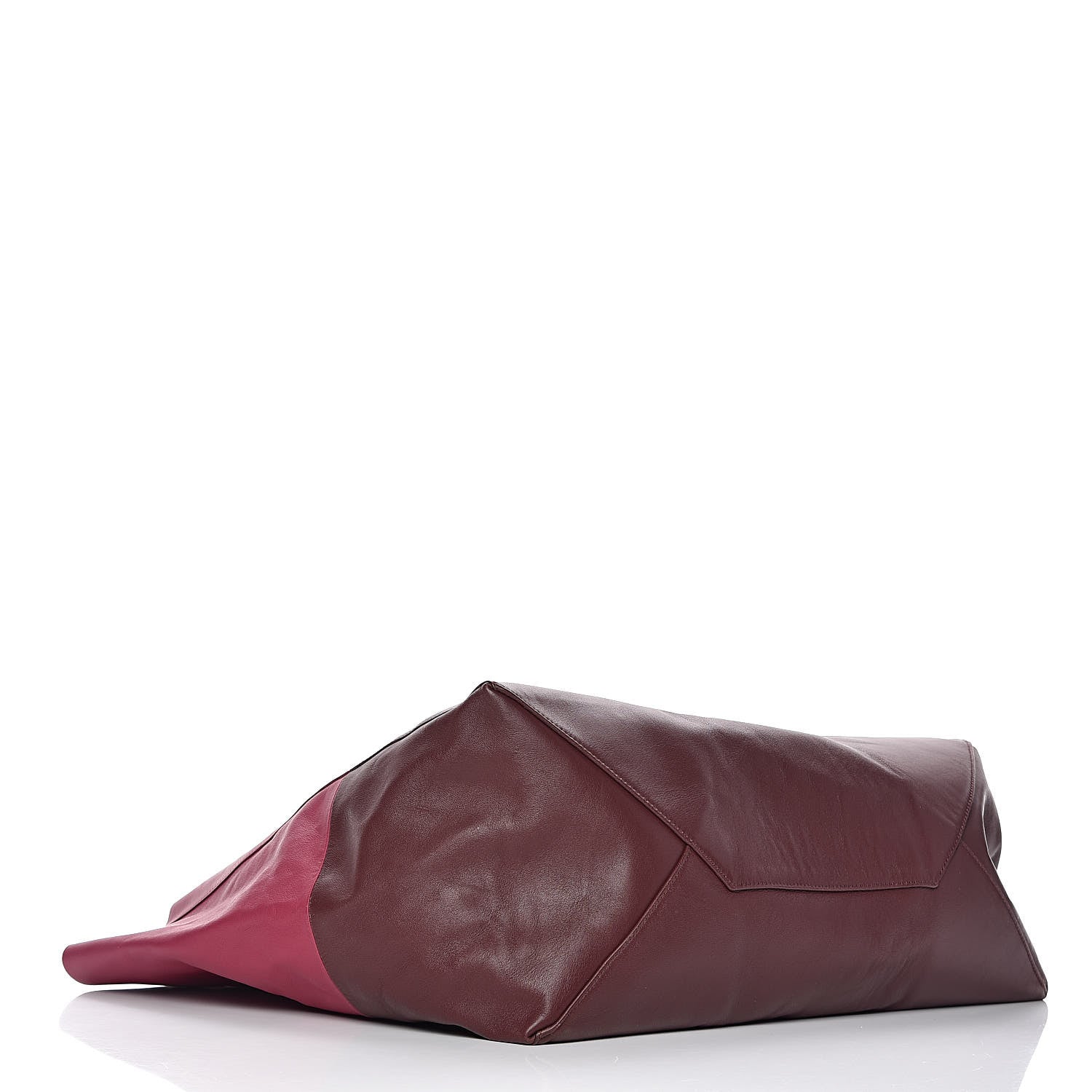 Celine Lambskin Horizontal Bi-Cabas Orchid Purple 4 of 12