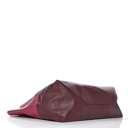 Celine Lambskin Horizontal Bi-Cabas Orchid Purple 4 of 12
