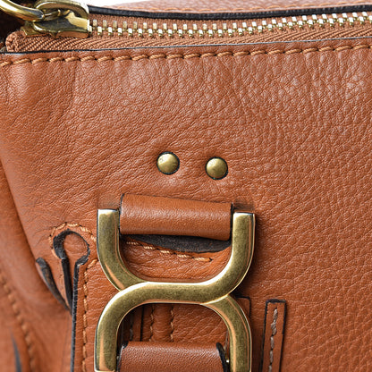 Chloe Calfskin Medium Marcie Satchel Tan 12 of 18