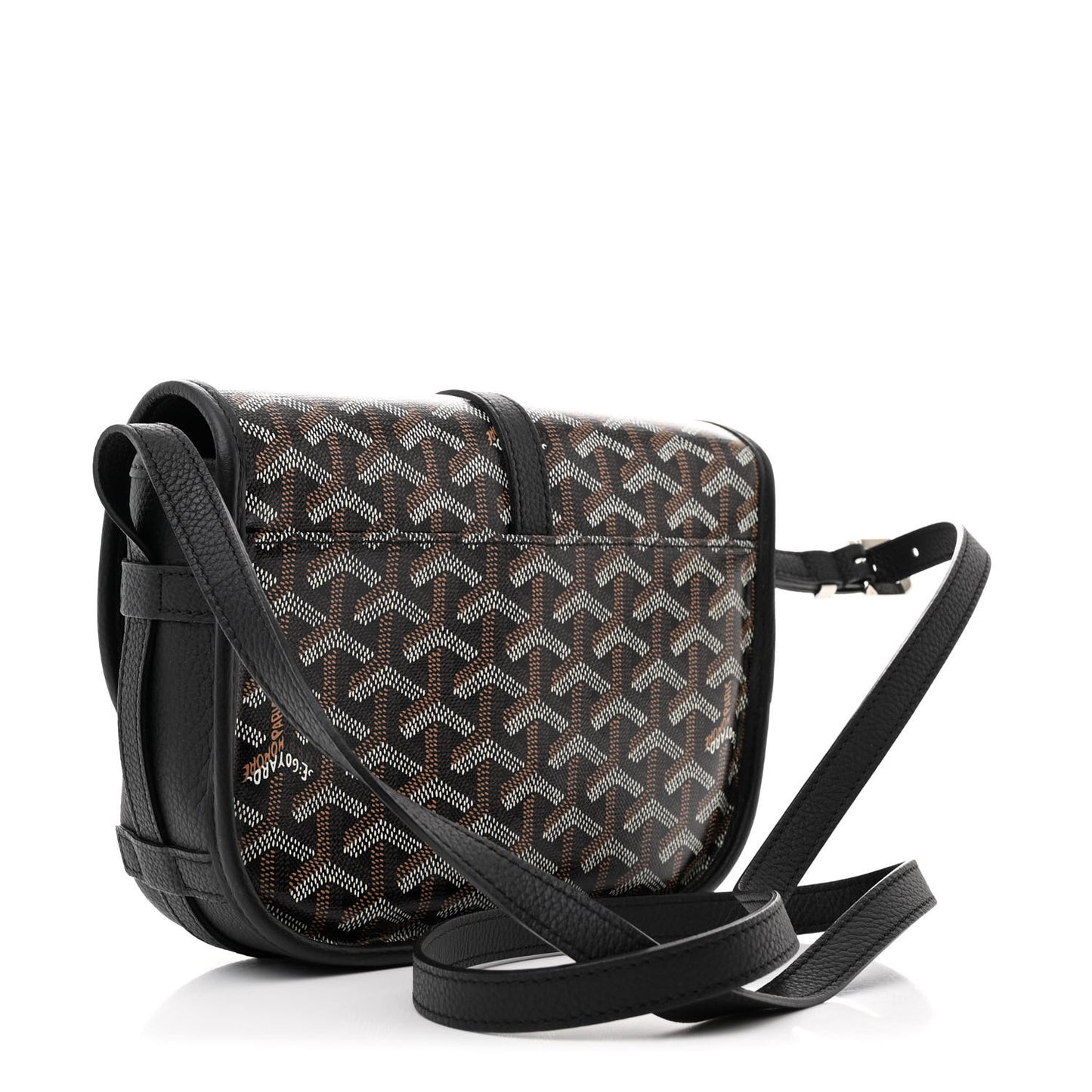 Goyardine Belvedere II PM Messenger Bag Black
