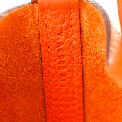 Hermes Taurillon Clemence Picotin Lock 18 PM Orange 7 of 11