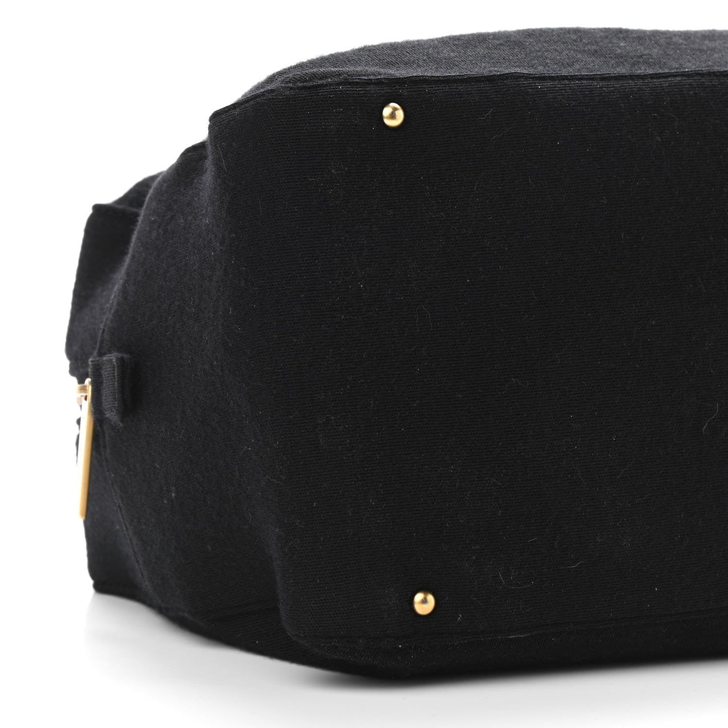 Chanel Jersey Square Quilted Bowler Black 8 of 13