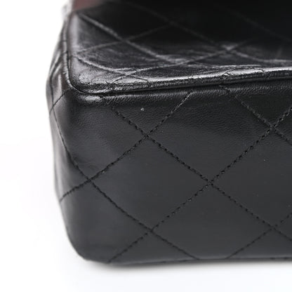 Chanel Lambskin Quilted Small Double Flap Black 18 of 21