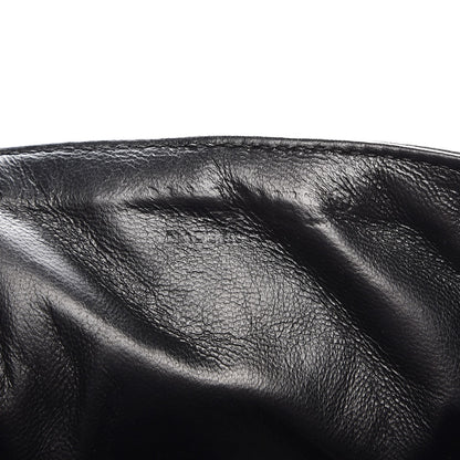 Chanel Lambskin Quilted East West Flap Black 6 of 7