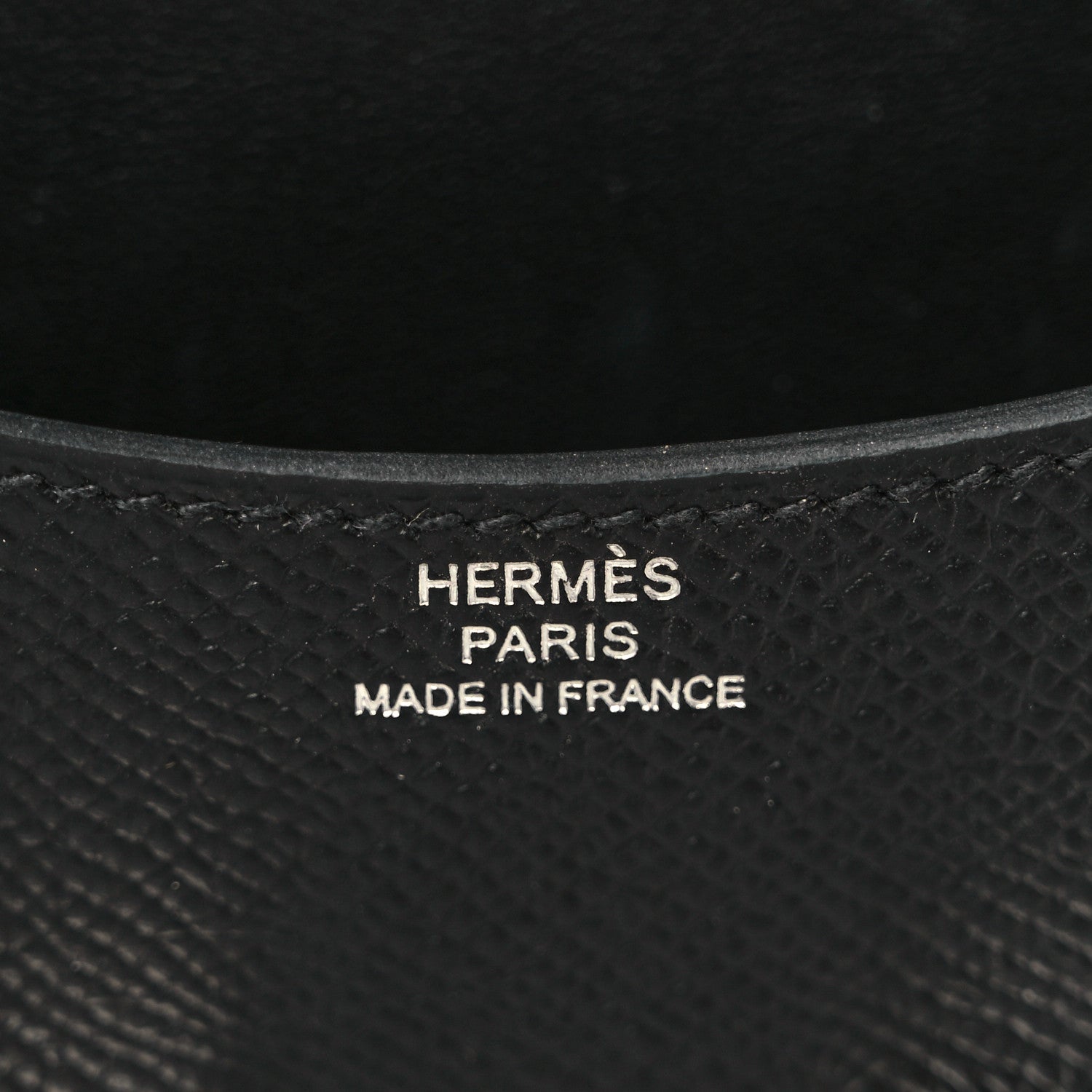 Hermes Epsom Constance Slim Wallet Black 7 of 8