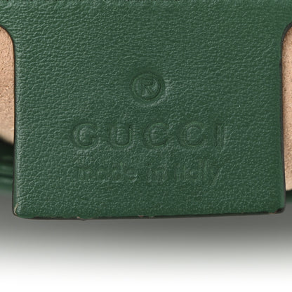 Gucci Calfskin Matelasse Small GG Marmont Shoulder Bag Emerald Green 6 of 10