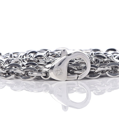Louis Vuitton Felicie Chain Long Shoulder Strap Silver 3 of 3