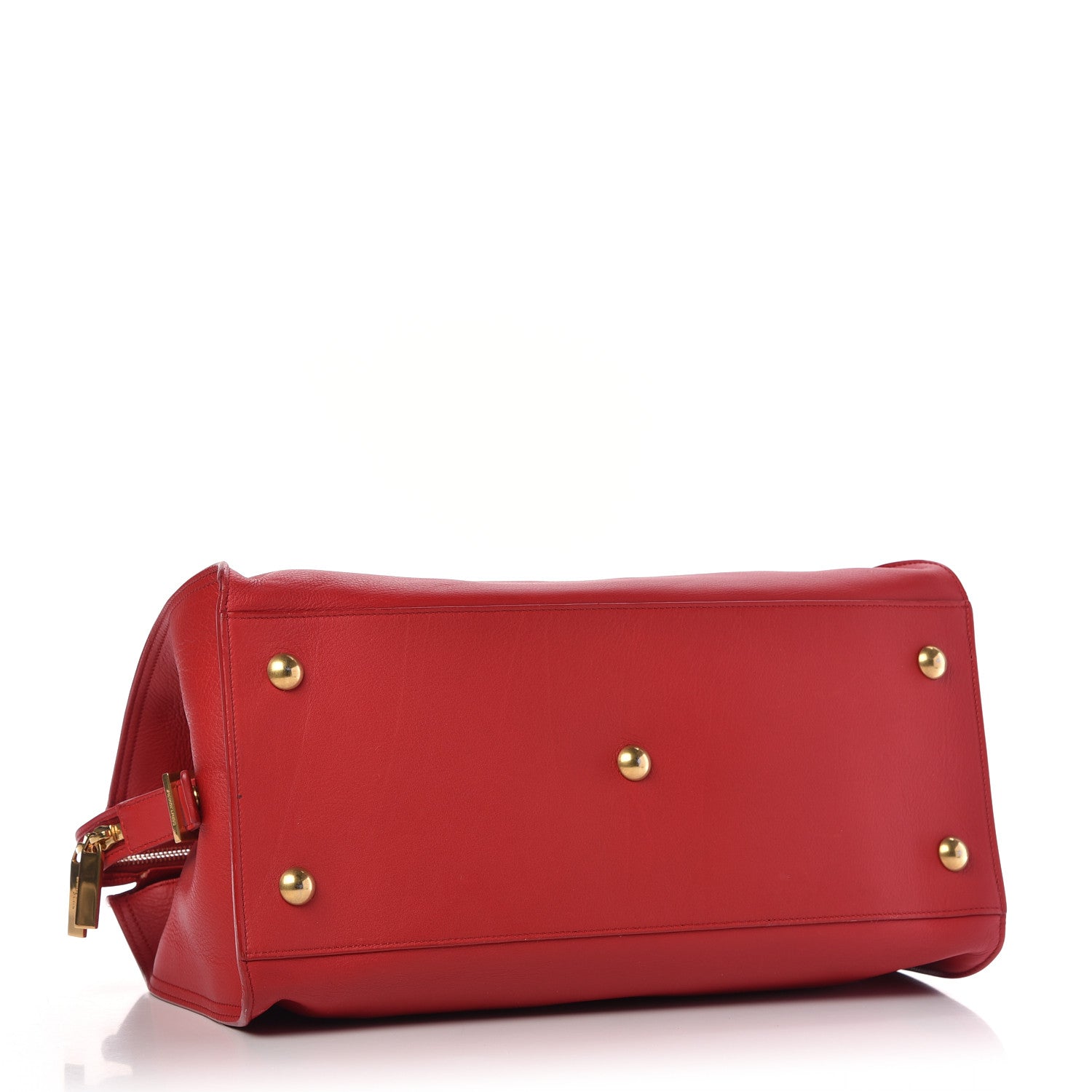 Saint Laurent Calfskin Medium Classic Y Cabas Red 4 of 8