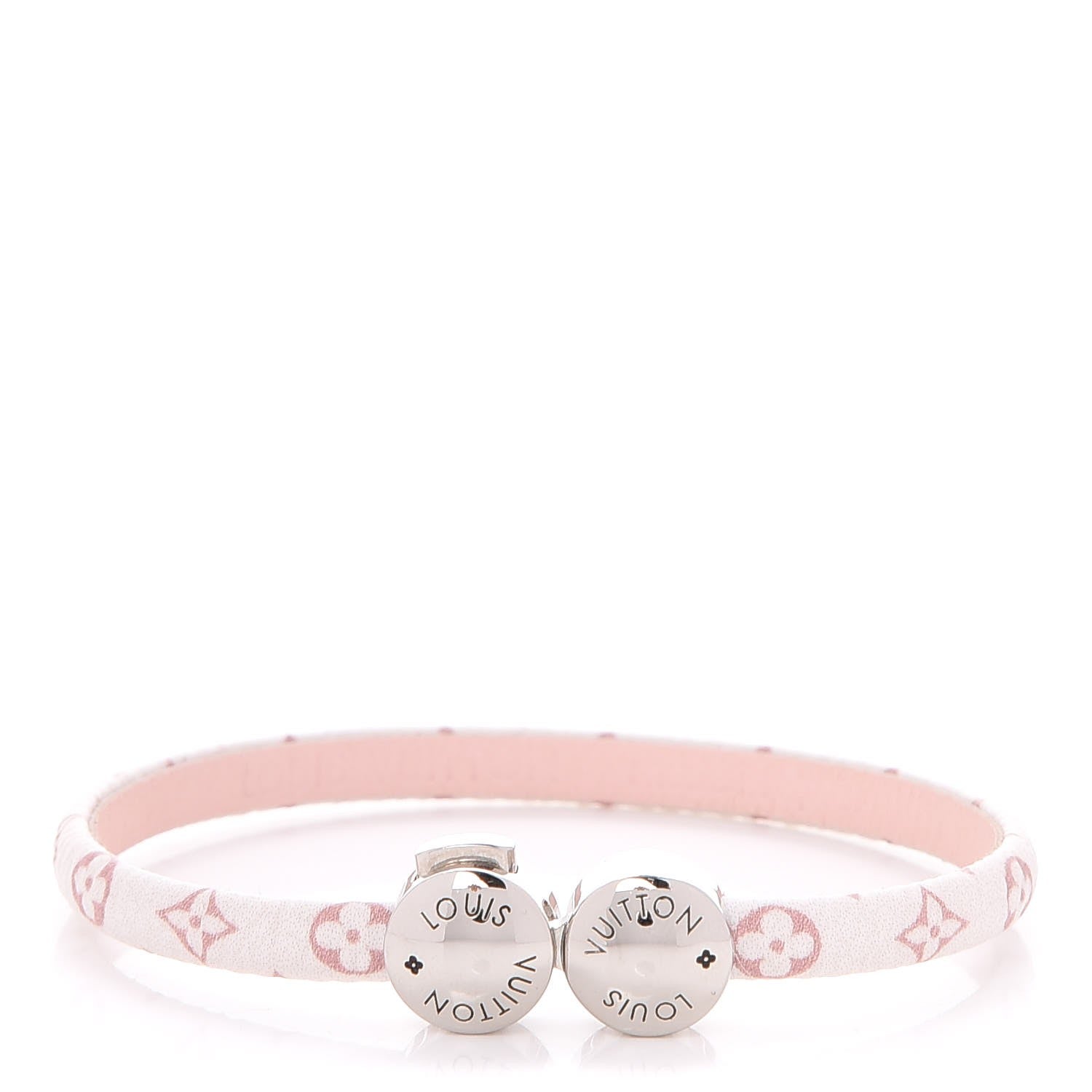 Louis Vuitton Monogram Mini Historic Bracelet 17 White 1 of 6