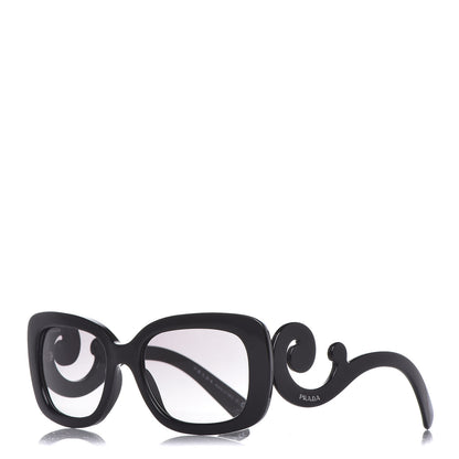 Prada Acetate Baroque Sunglasses SPR 27O Black 1 of 7