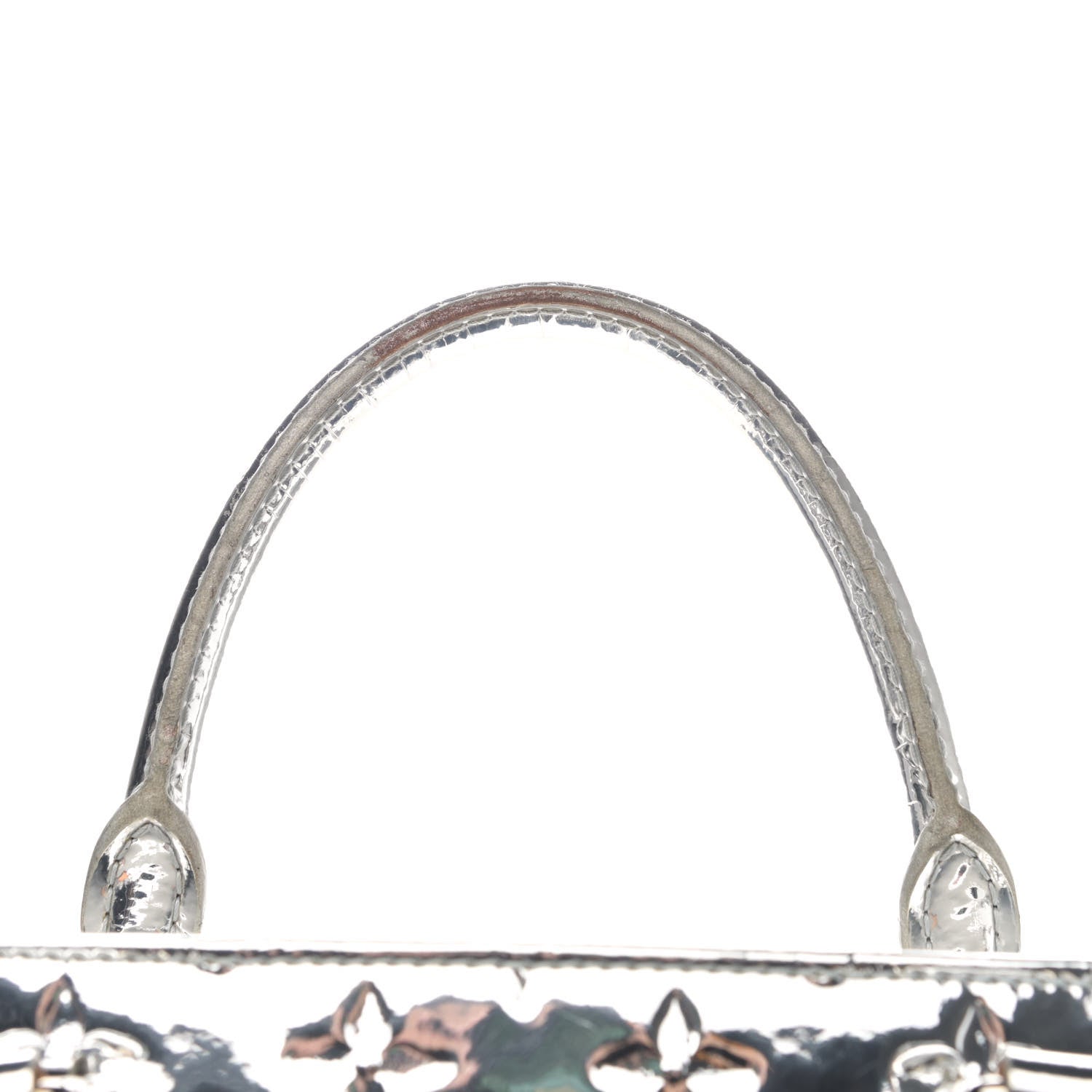 Louis Vuitton Monogram Miroir Sac Plat Silver 13 of 13
