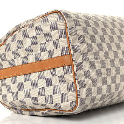 Louis Vuitton Damier Azur Speedy Bandouliere 35 5 of 10