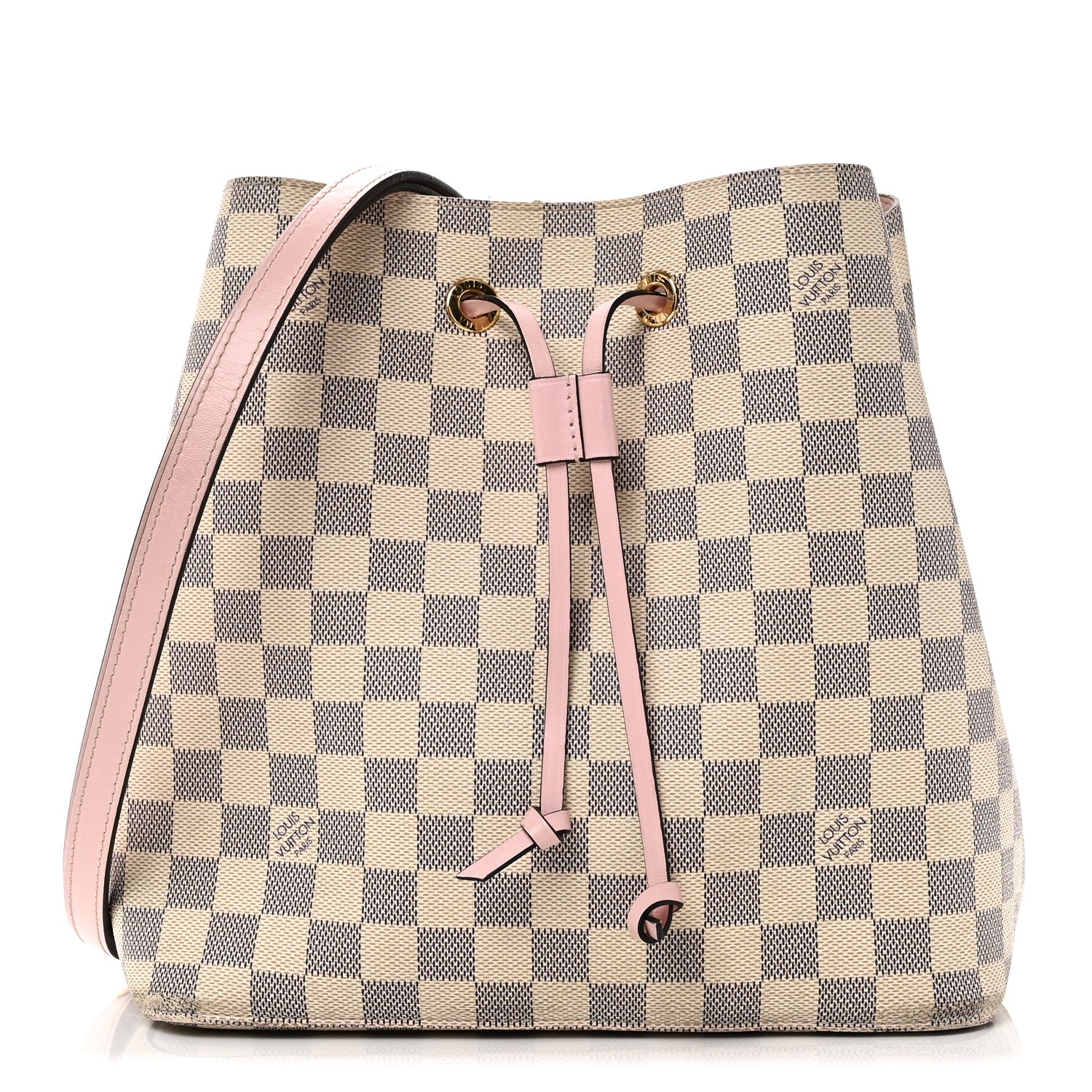 Louis Vuitton Damier Azur Neonoe MM Eau De Rose 1 of 11
