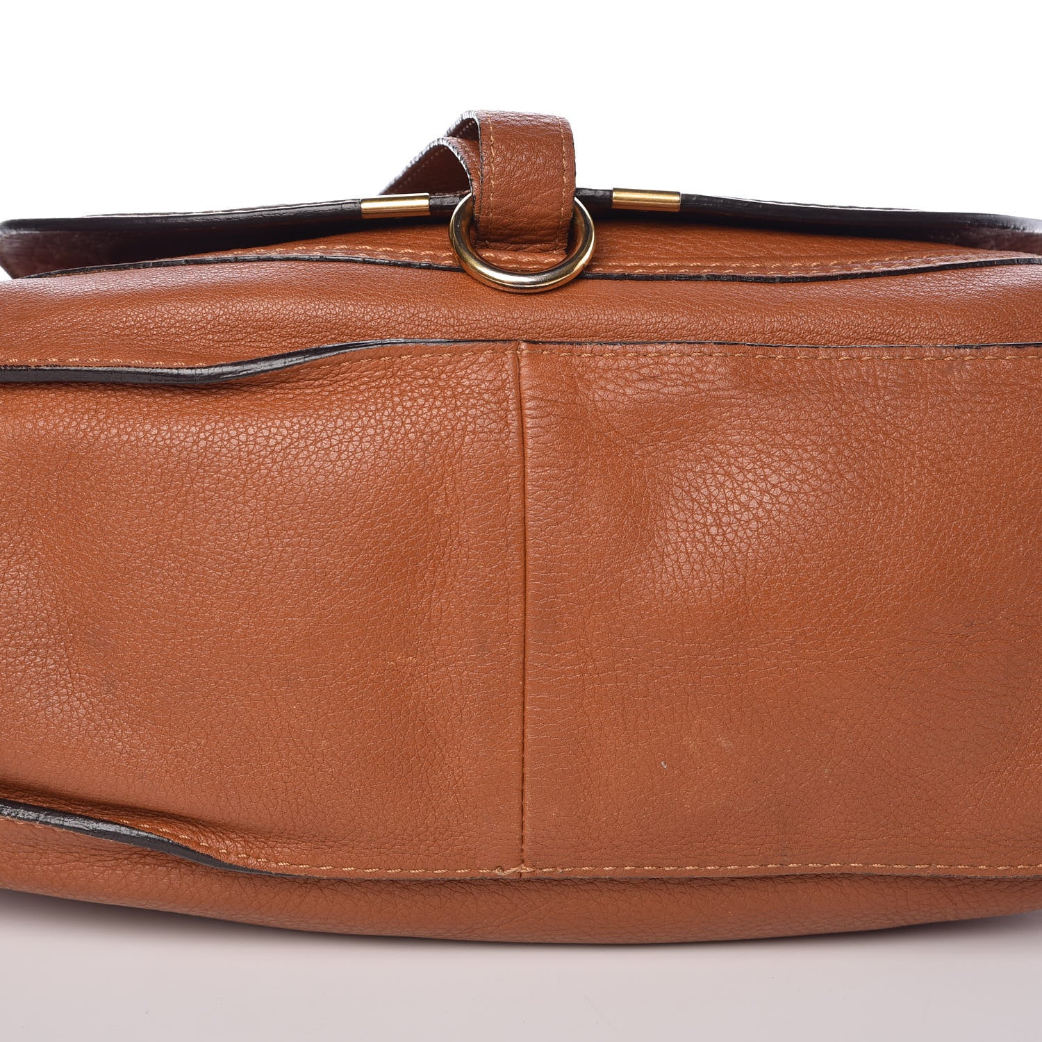 Chloe Calfskin Medium Marcie Satchel Tan 10 of 19