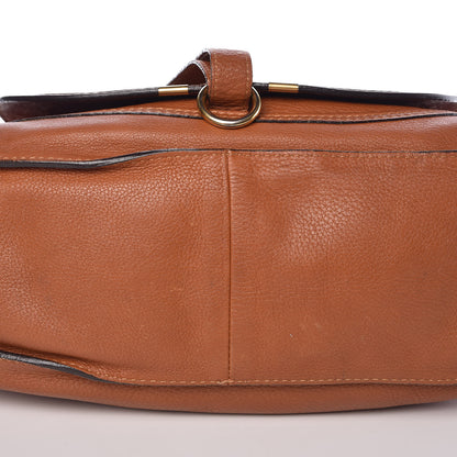 Chloe Calfskin Medium Marcie Satchel Tan 10 of 19