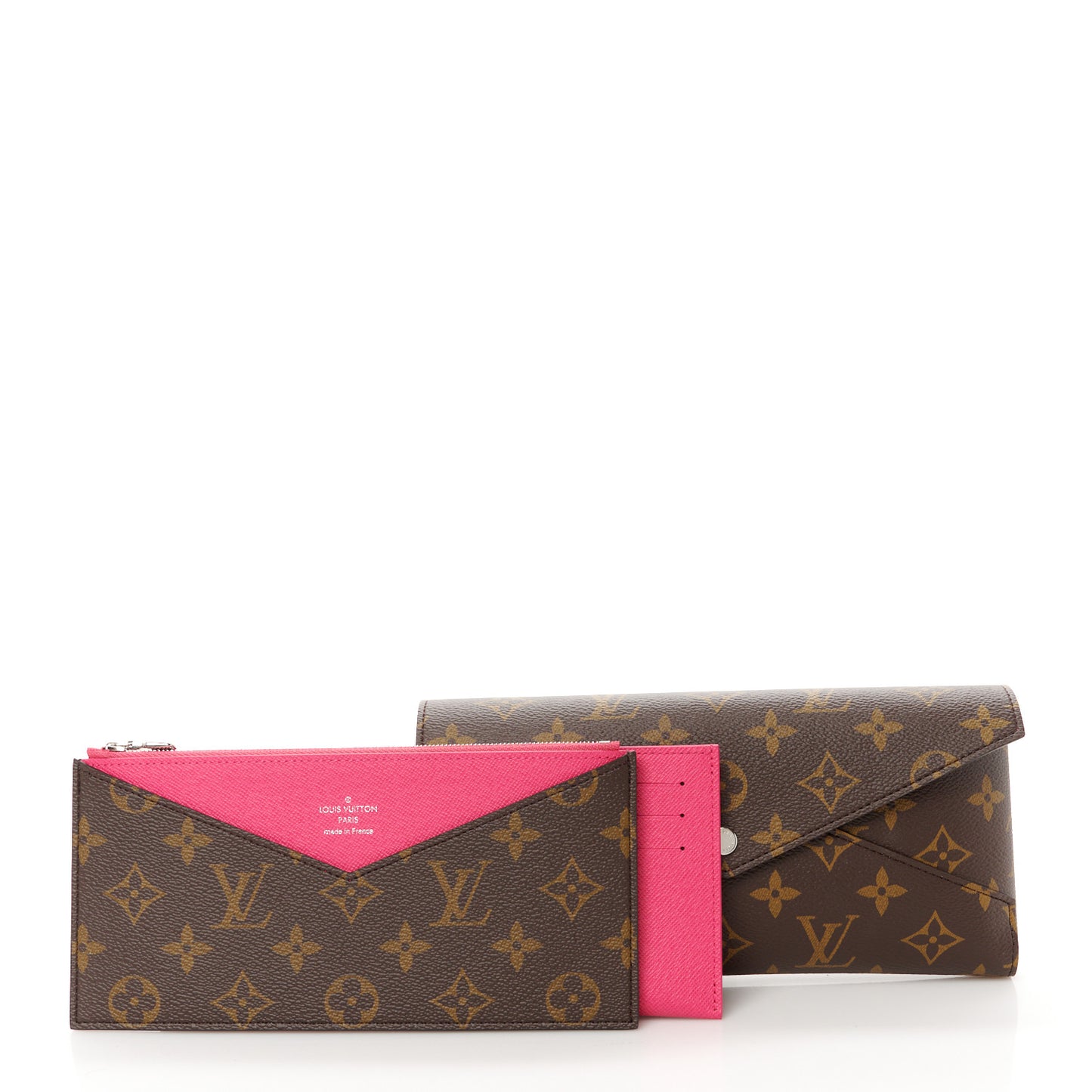 Monogram Kirigami Organizer Set Pondichery Pink