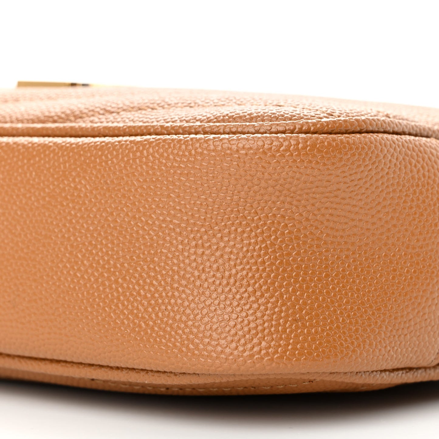 Grain De Poudre Matelasse Monogram Mini Lou Camera Bag Dark Natural