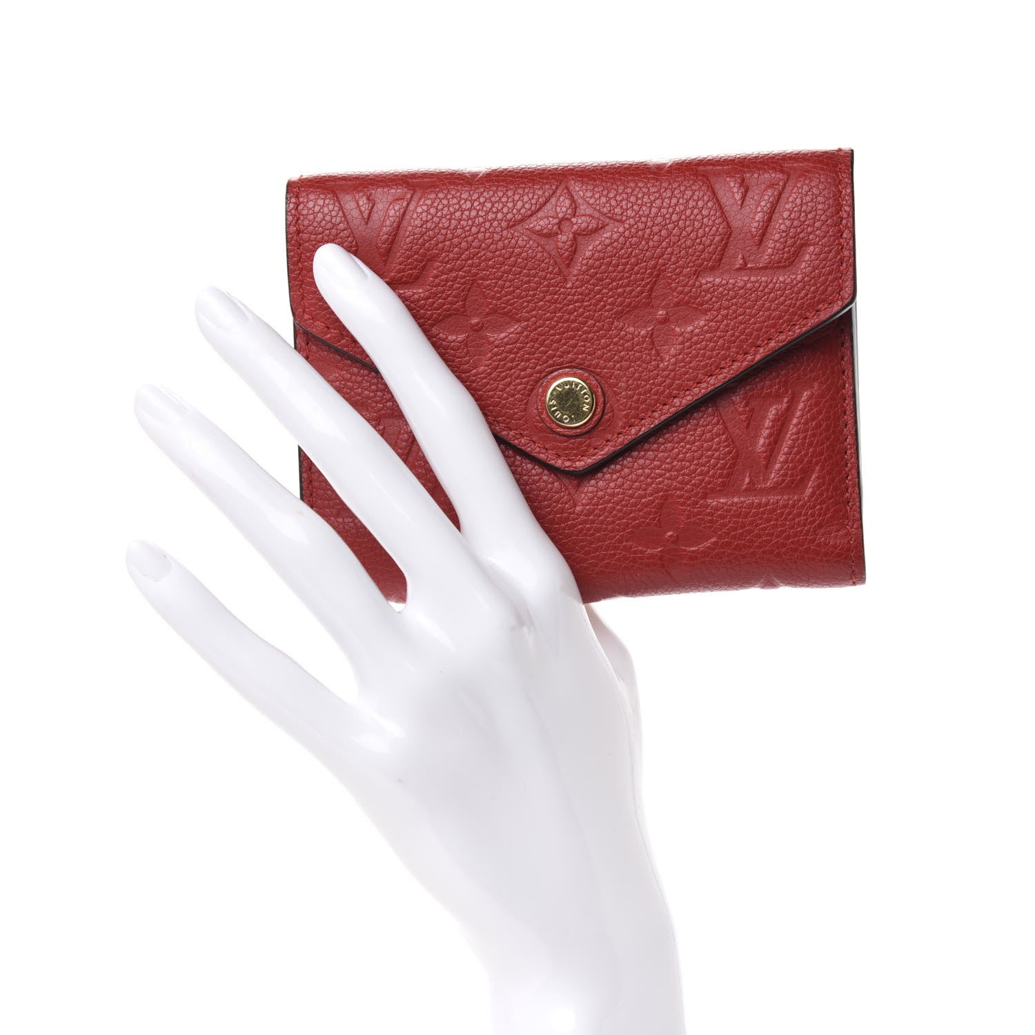 Louis Vuitton Empreinte Victorine Wallet Cherry 2 of 7