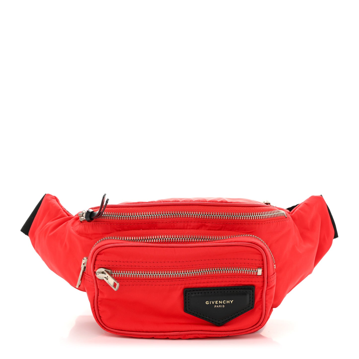 Nylon Logo Bum Bag Red