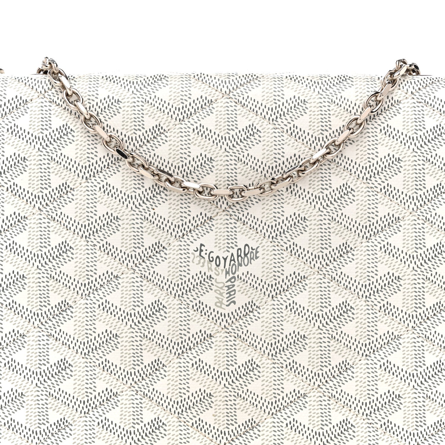 Goyard Goyardine Alexandre III Bag White 8 of 13