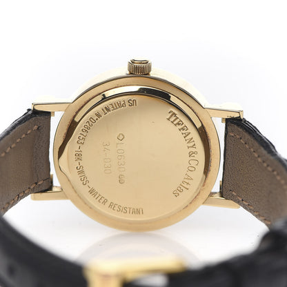 Tiffany 18K Yellow Gold Lizard 24mm Atlas Quartz Watch Gold 5 of 5