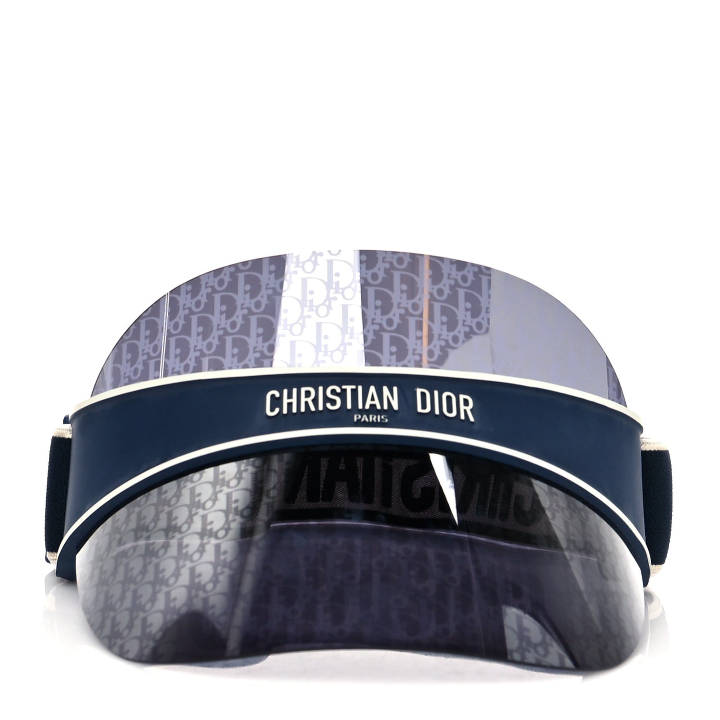 Oblique DiorClub V1U Sun Visor Blue