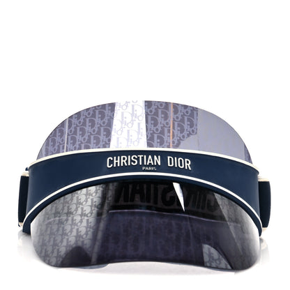 Christian Dior Oblique DiorClub V1U Sun Visor Blue 2 of 7