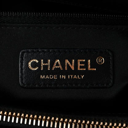 Chanel Caviar Quilted Grand Shopping Tote GST Black 6 of 10