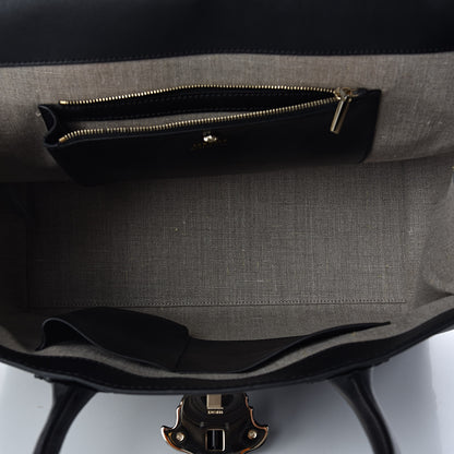Versace Calfskin Large Palazzo Empire Bag Black 7 of 11