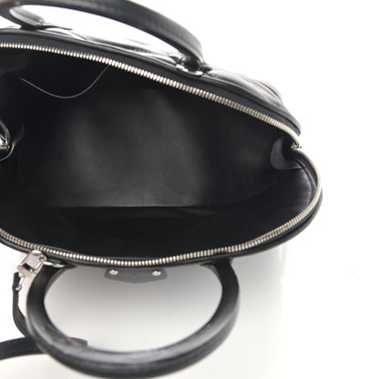 Louis Vuitton Lambskin Studded Malletage Alma PM Black 3 of 11