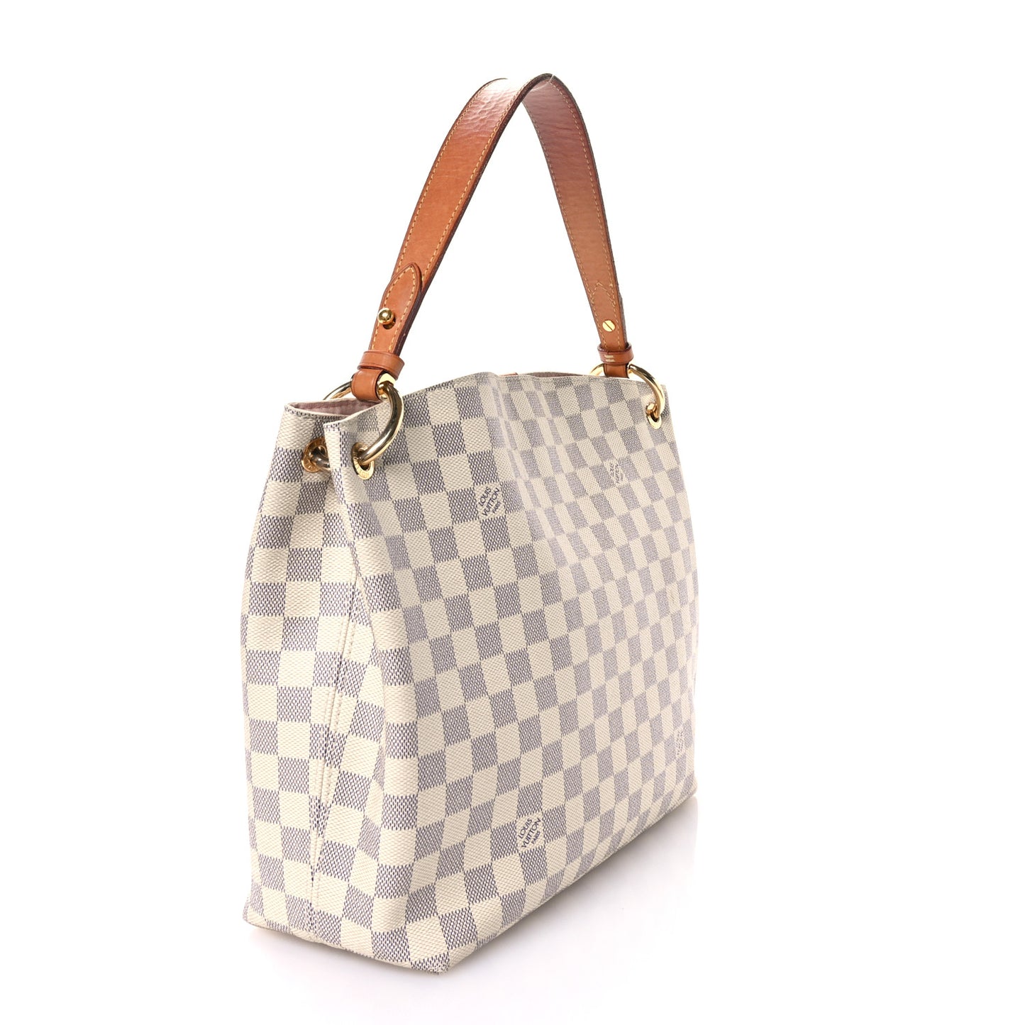 Damier Azur Graceful PM Rose Ballerine