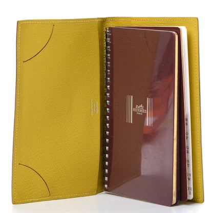 Hermes Chevre Mysore Vision II Agenda Cover Vert Anis 4 of 9