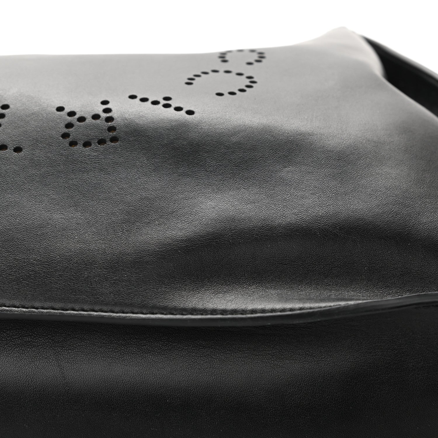 Stella McCartney Eco Alter Nappa East West Perforated Tote Black 11 of 14