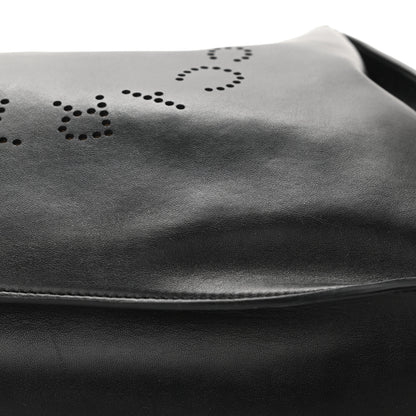 Stella McCartney Eco Alter Nappa East West Perforated Tote Black 11 of 14