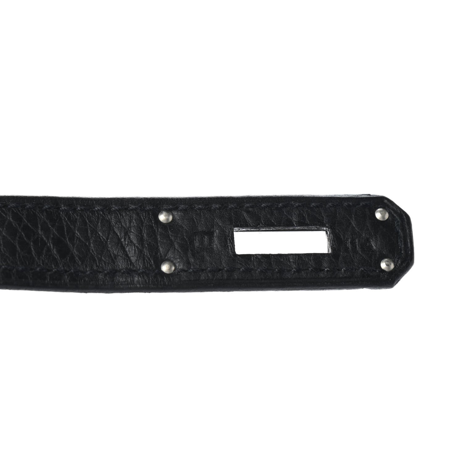 Hermes Taurillon Clemence Birkin 35 Black 7 of 11