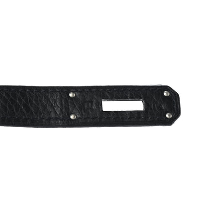 Hermes Taurillon Clemence Birkin 35 Black 7 of 11