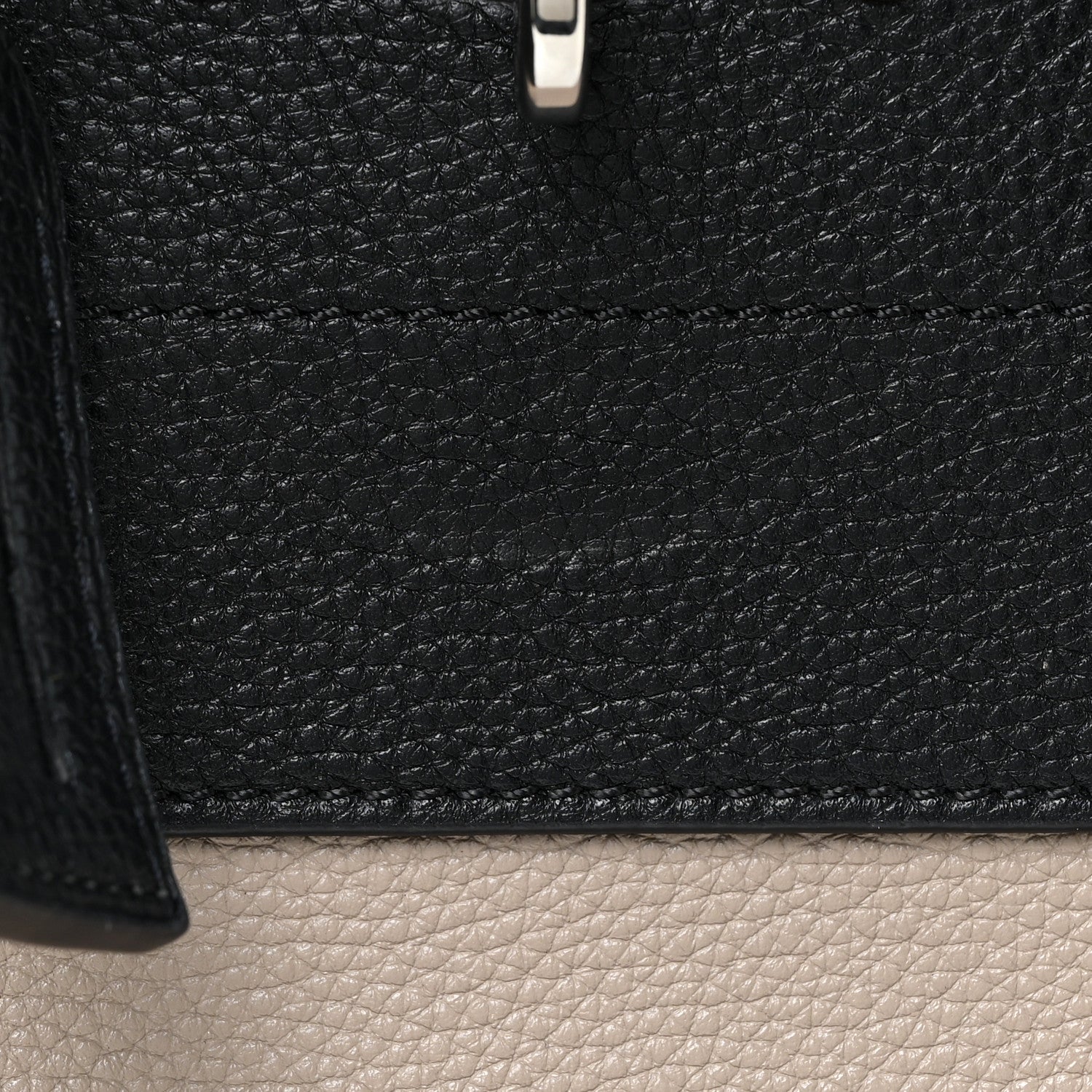 Louis Vuitton Taurillon City Steamer MM Black Beige 17 of 22