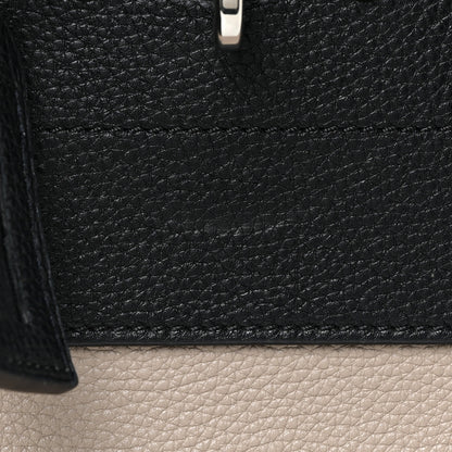 Louis Vuitton Taurillon City Steamer MM Black Beige 17 of 22
