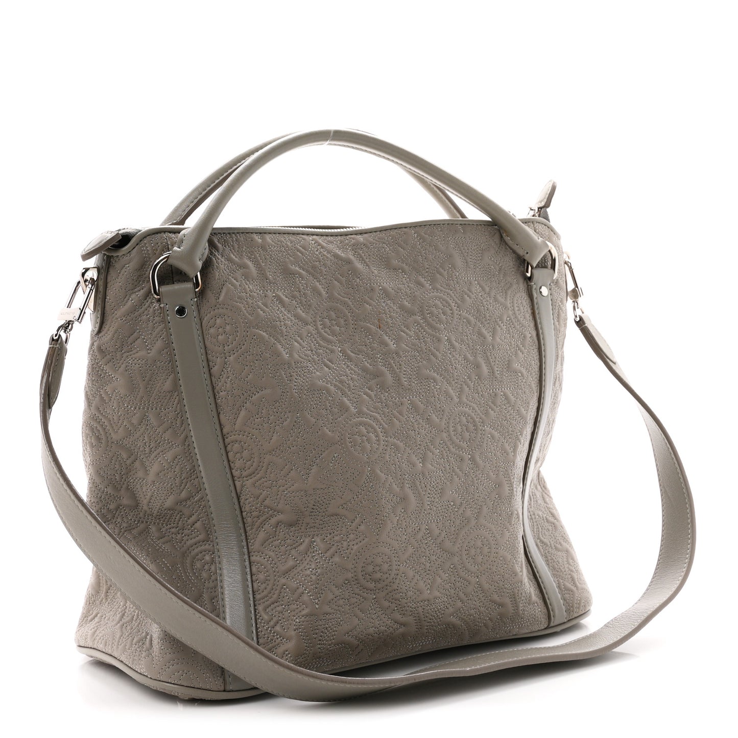 Monogram Lambskin Antheia IXIA PM Gris