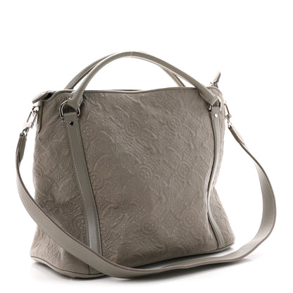 Louis Vuitton Monogram Lambskin Antheia IXIA PM Gris 3 of 11