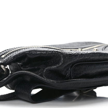 Balenciaga Lambskin Classic Hardware Neo Lift Hip Bag Black 9 of 10