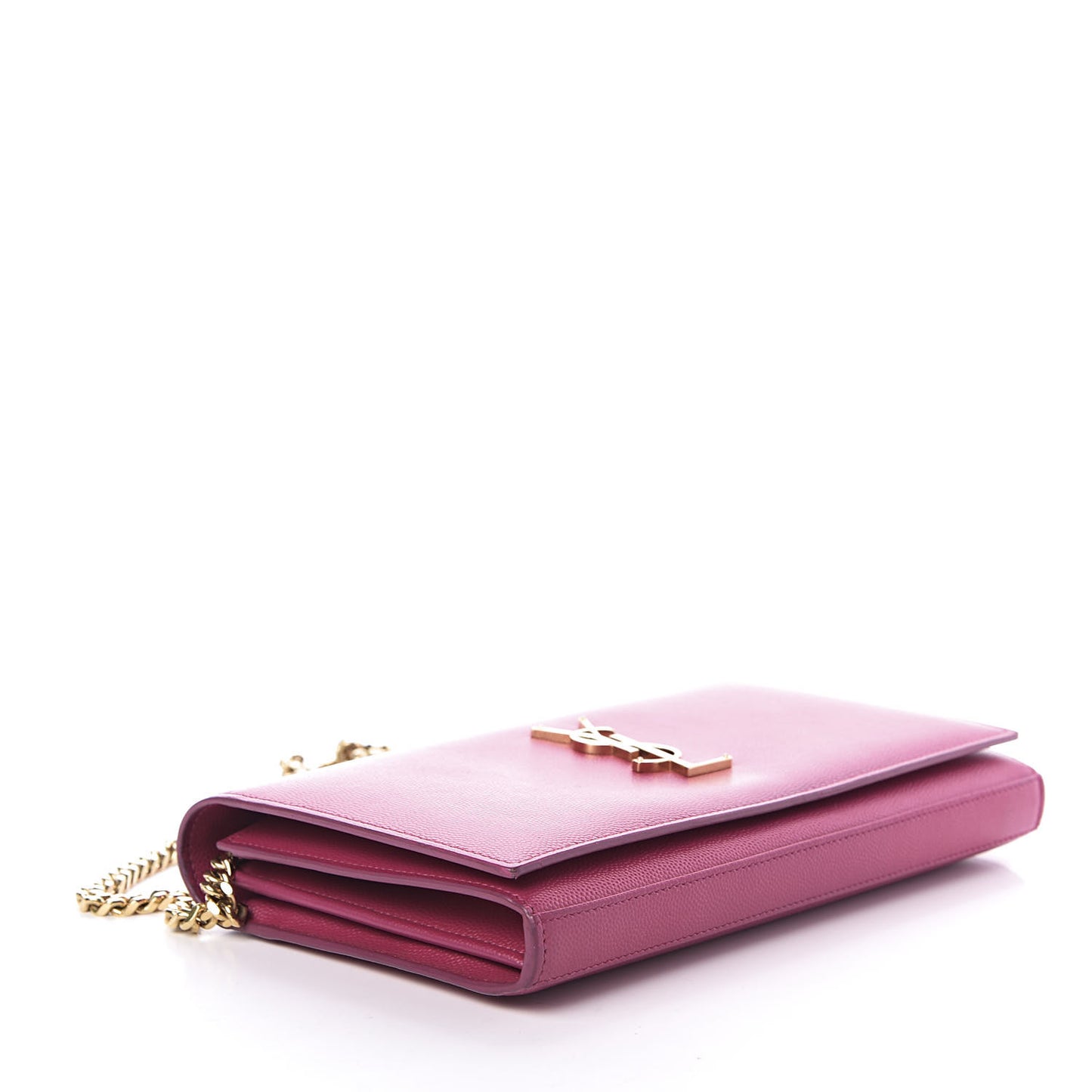 Grain De Poudre Medium Monogram Kate Satchel Lipstick Fuchsia