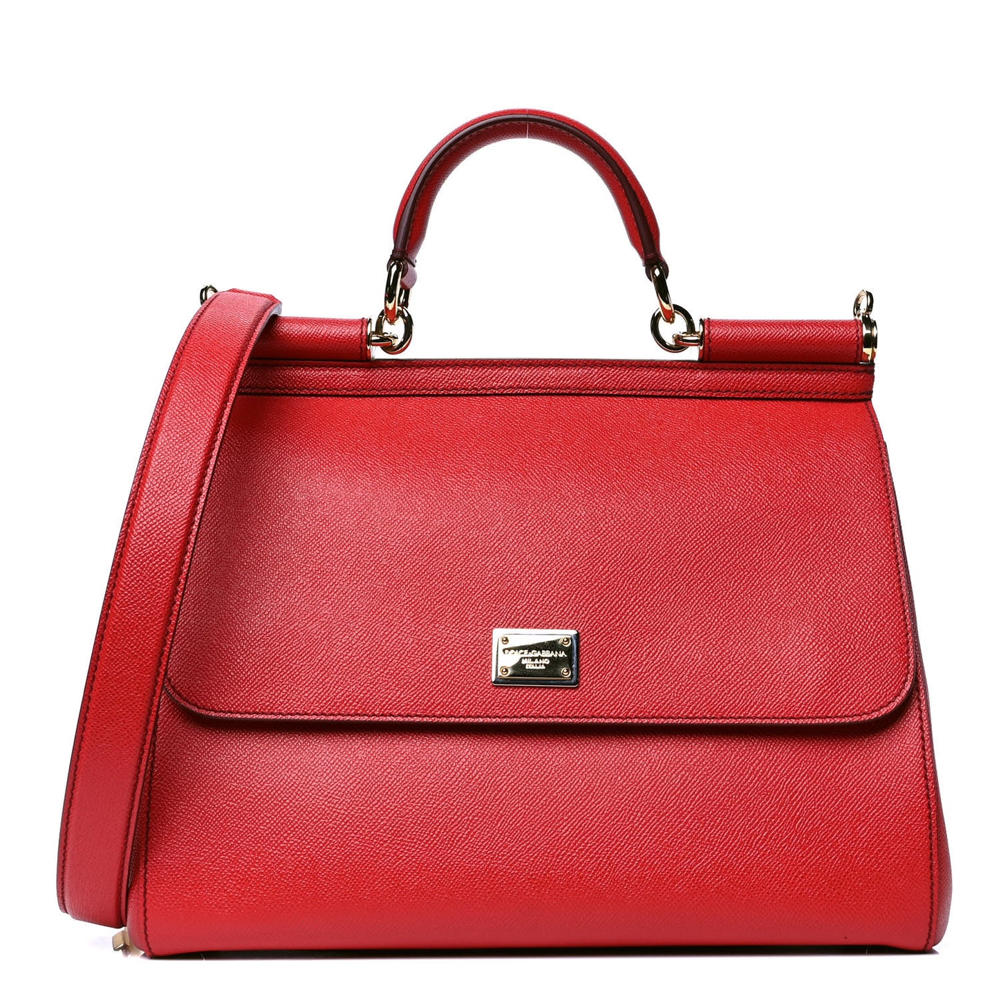 Dauphine Medium Miss Sicily Satchel Dark Red
