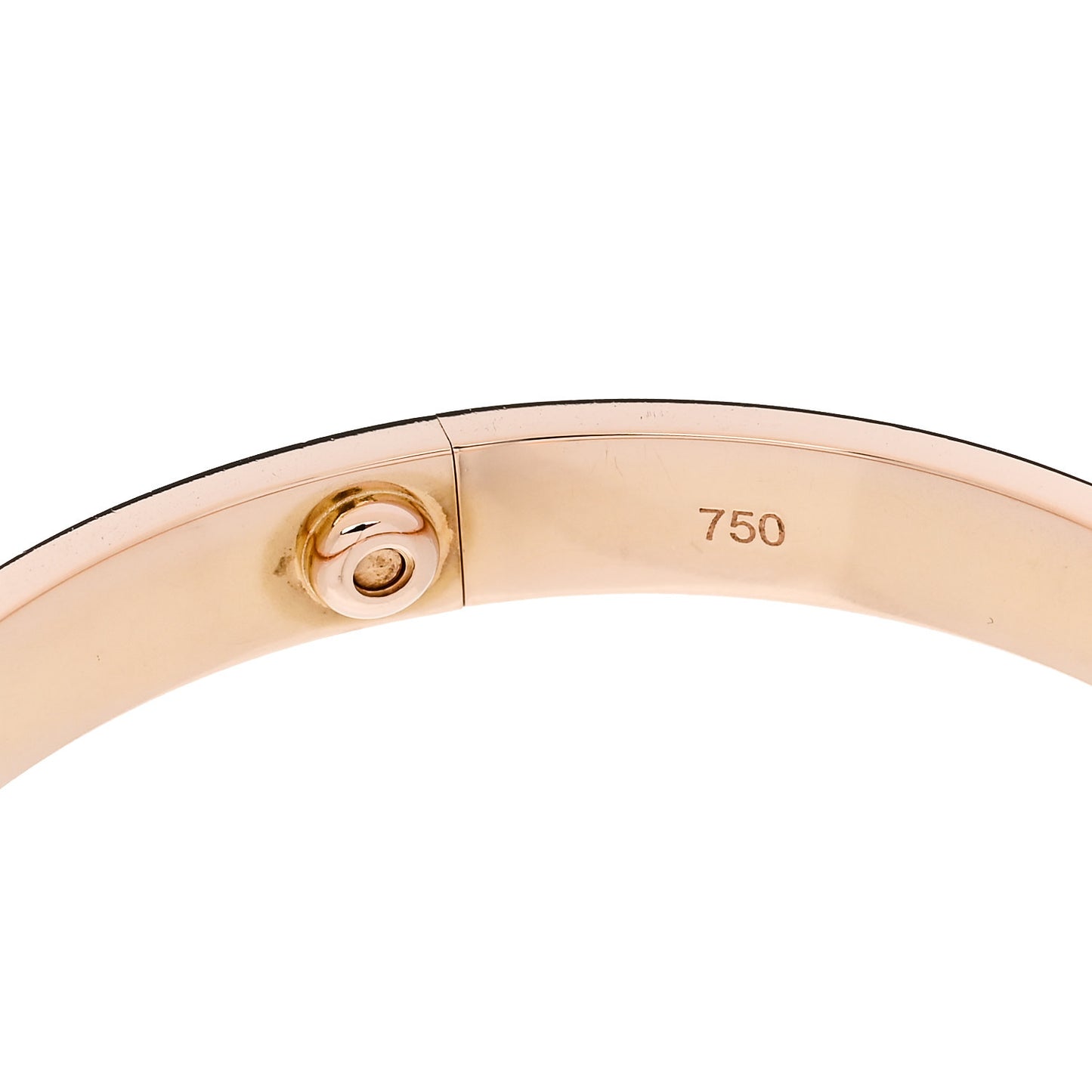 18K Pink Gold LOVE Bracelet 17
