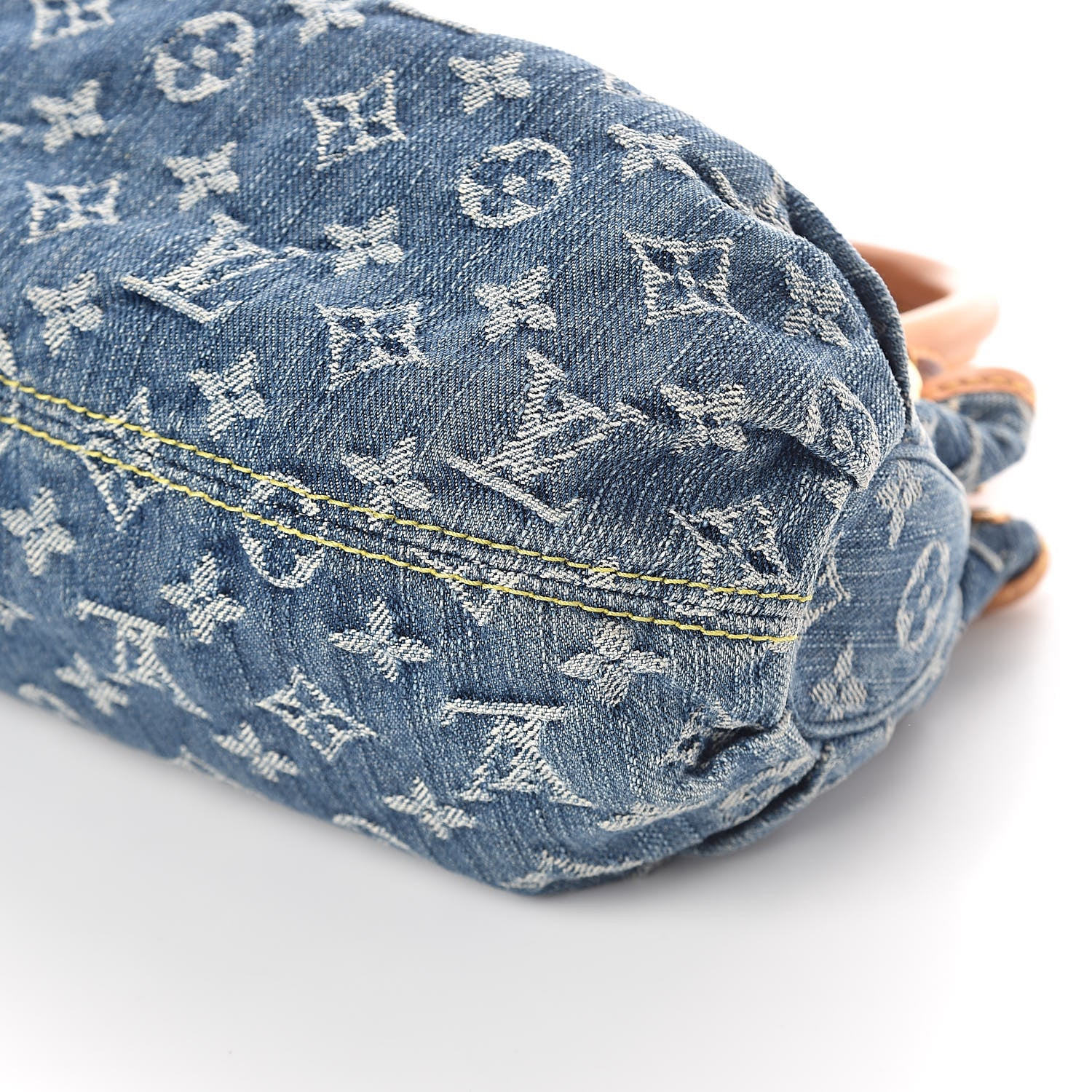 Louis Vuitton Monogram Denim Pleaty Blue 8 of 8