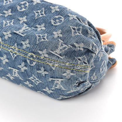 Louis Vuitton Monogram Denim Pleaty Blue 8 of 8
