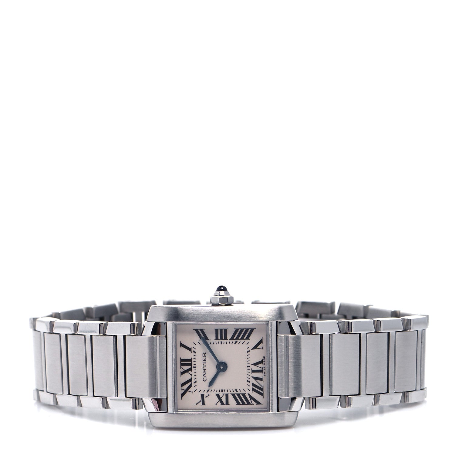 Cartier Stainless Steel 20mm Tank Francaise Quartz Watch 2 of 4