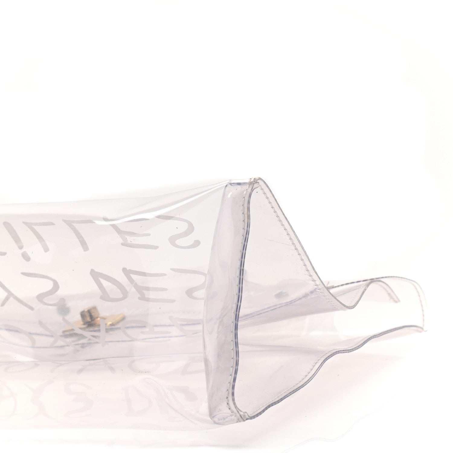 Hermes Vinyl Souvenir De L'Exposition Kelly Transparent 8 of 11